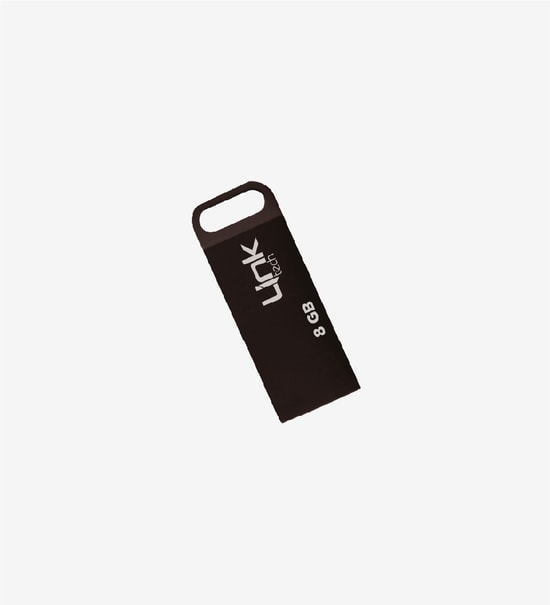 LinkTech LUF-L108 Lite Metal 8GB USB 2.0 Flash Bellek - 20MB/s Okuma, 8MB/s Yazma Hızı, Metal Gövde