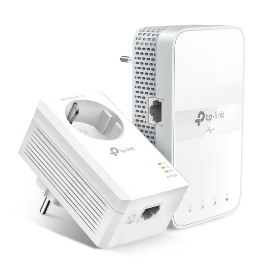 Tp-Link TL-WPA7617-KIT AV1000 AC1200 Wi-Fi Powerline Adaptör Kiti - Gigabit Ethernet, 300 Metre Menzil, Tak Çalıştır