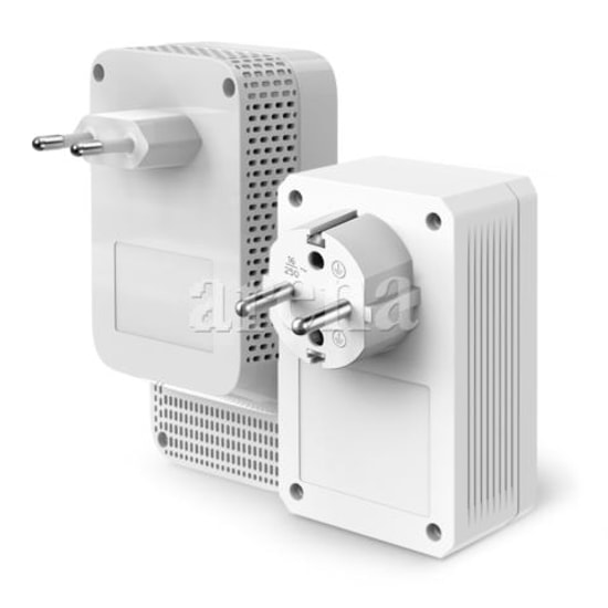Tp-Link TL-WPA7617-KIT AV1000 AC1200 Wi-Fi Powerline Adaptör Kiti - Gigabit Ethernet, 300 Metre Menzil, Tak Çalıştır