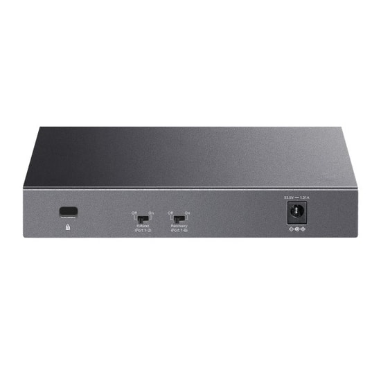 TP-LINK LS108GP 8 Port Gigabit Masaüstü Switch - 62W PoE+, 250 Metre PoE Mesafesi, Metal Kasa, Fansız, Tak Çalıştır