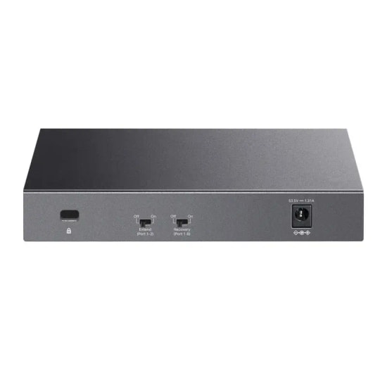 TP-LINK LS108GP 8 Port Gigabit Masaüstü Switch - 62W PoE+, 250 Metre PoE Mesafesi, Metal Kasa, Fansız, Tak Çalıştır
