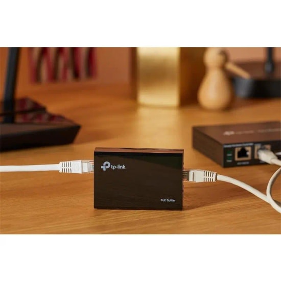 Tp-Link Omada TL-POE10R Gigabit Poe Giriş 5/9/12V DC Çıkış Poe Splitter Ağ Adaptörü