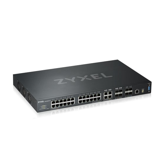 Zyxel XGS4600-32 28 Port Gigabit L3 Managed Switch - 4x10G SFP+ Uplink, Rackmount, Yüksek Performanslı Ağ Çözümü