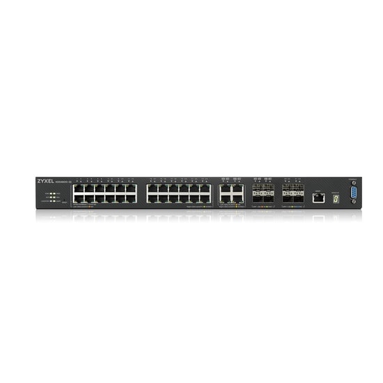 Zyxel XGS4600-32 28 Port Gigabit L3 Managed Switch - 4x10G SFP+ Uplink, Rackmount, Yüksek Performanslı Ağ Çözümü