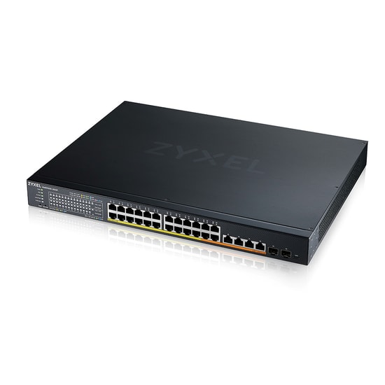 ZYXEL XMG1930-30HP 30 Port Smart Switch: 24x2.5G, 4x10G Uplink, Nebula Bulut Yönetimi, Gigabit Ethernet Anahtar