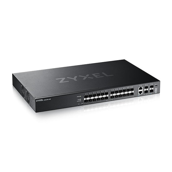 Zyxel XGS2220-30F 24 Port SFP L3 Yönetilebilir Access Switch - 6x10G Uplink, Gigabit, Yüksek Performanslı Fiber