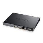Zyxel XGS2220-30HP 24 Port Gigabit L3 Poe+ 4x10G Sfp Port 400W Poe Access Switch
