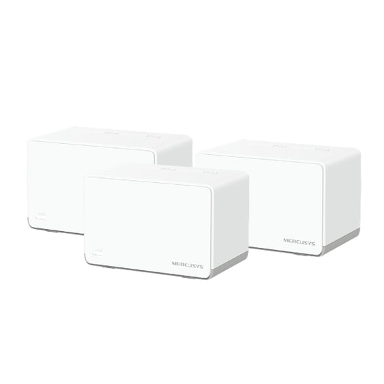 TP-Link Mercusys Halo H70X AX1800 Wi-Fi 6 Mesh Sistemi (3'lü Paket) - 550m² Kapsama, 150+ Cihaz, Gigabit, HALO-H70X-3P