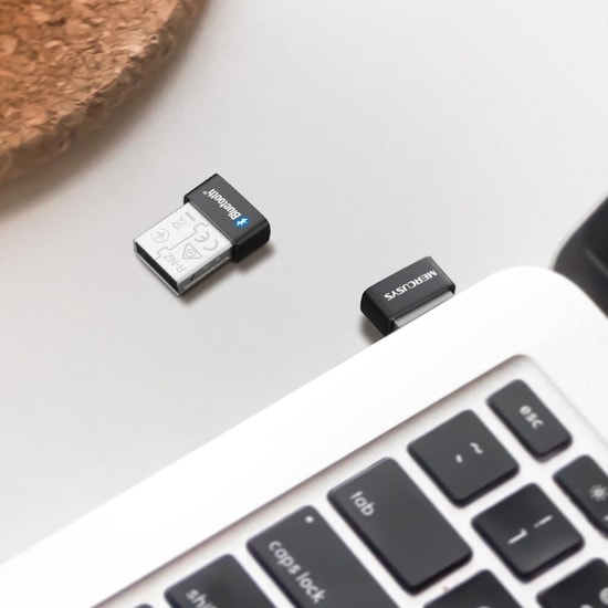 TP-Link Mercusys MA530 Bluetooth 5.3 Nano USB Adaptör - Dahili Anten, 20 Metre Menzil, Yüksek Hızlı Kablosuz Bağlantı