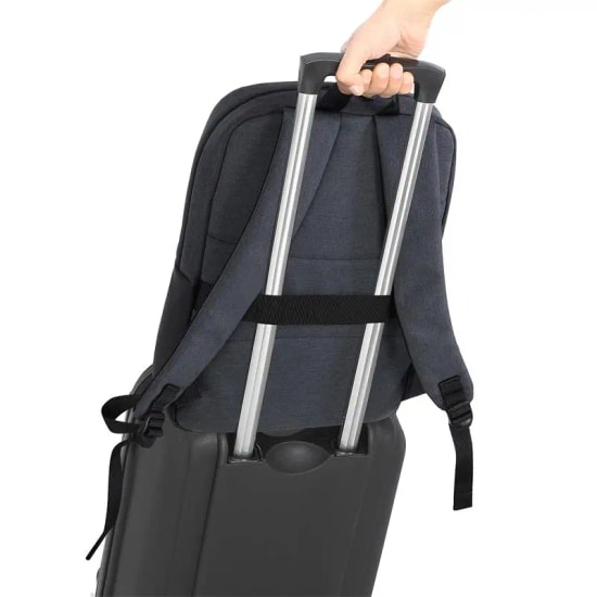 Mack Unicity Eco MCE-1103 Siyah 15.6" Laptop Sırt Çantası - 13 Litre, Su Geçirmez, Geri Dönüştürülmüş Kumaş, Ergonomik