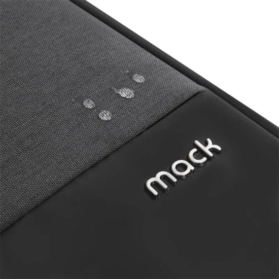 Mack Unicity Eco MCE-1103 Siyah 15.6" Laptop Sırt Çantası - 13 Litre, Su Geçirmez, Geri Dönüştürülmüş Kumaş, Ergonomik