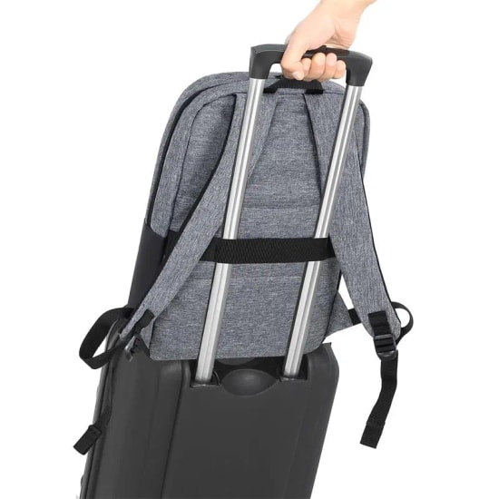 Mack Unicity Eco MCE-1104 15.6" Gri Laptop Sırt Çantası - Ayarlanabilir Askılı, Ergonomik Tasarım, Çevre Dostu, 13 Litre