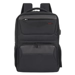 Mack Business X MCC-805 15.6" Siyah Laptop Sırt Çantası - 22 Litre, Korumalı, Su Geçirmez, USB Şarj Portlu, Polyester