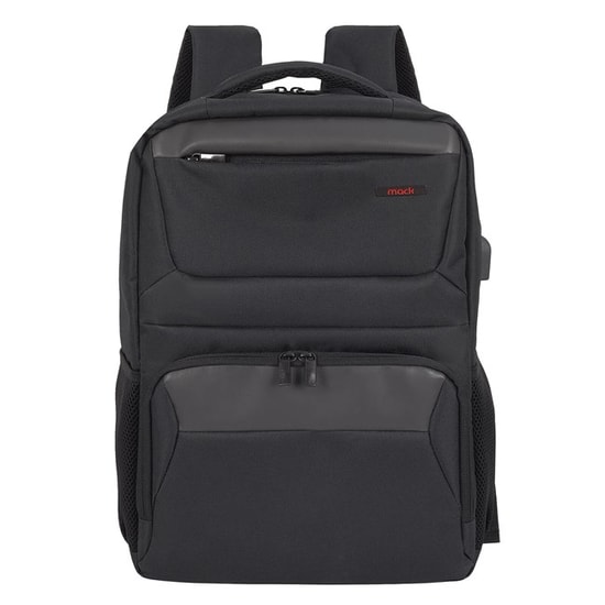 Mack Business X MCC-805 15.6" Siyah Laptop Sırt Çantası - 22 Litre, Korumalı, Su Geçirmez, USB Şarj Portlu, Polyester
