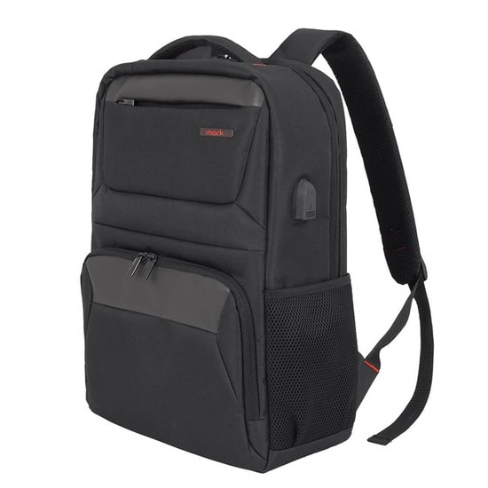 Mack Business X MCC-805 15.6" Siyah Laptop Sırt Çantası - 22 Litre, Korumalı, Su Geçirmez, USB Şarj Portlu, Polyester