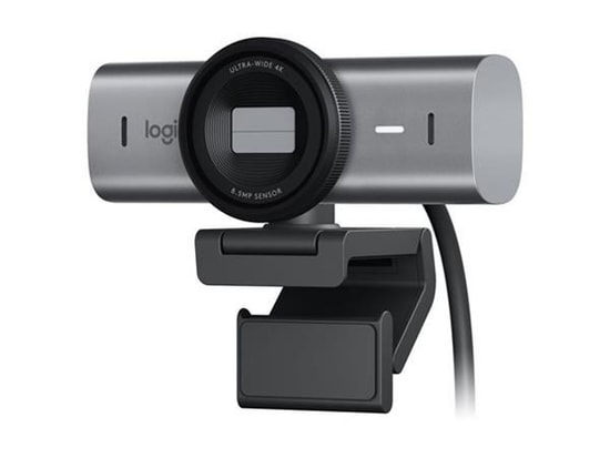 Logitech MX Brio 705 4K Ultra HD Webcam (960-001530) - 2160p, HDR, USB C, STARVIS, Yapay Zeka Destekli, Çift Mikrofonlu