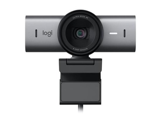 Logitech MX Brio 705 4K Ultra HD Webcam (960-001530) - 2160p, HDR, USB C, STARVIS, Yapay Zeka Destekli, Çift Mikrofonlu