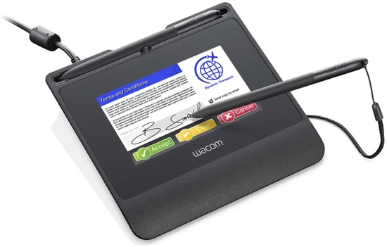 Wacom Lcd Signature Tablet STU540-CH2 İmzalama İçin Grafik Tablet