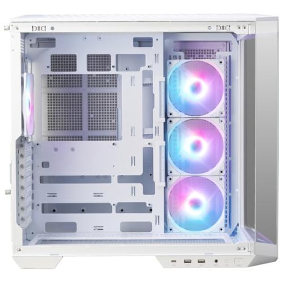MSI MAG PANO 100R PZ Beyaz ATX Oyuncu Kasası - Temperli Cam, Panoramik, 4x120mm ARGB Fan, USB 3.2, Beyaz Gaming Kasa