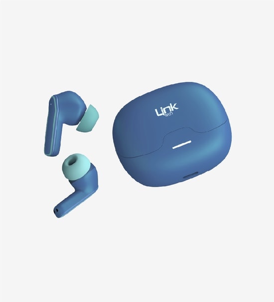 LinkTech LTW-S32 TWS Bluetooth 5.3 ENC Kulak İçi Turuncu Oyuncu Kulaklığı - Hızlı Şarj ve 720 Saat Bekleme Süresi