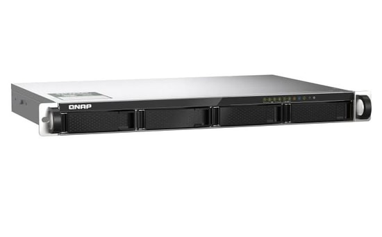 QNAP TS-435XEU-4GB 4 Disk Yuvalı Rack Tipi NAS: 4GB DDR4 RAM, Kısa Derinlik, 2.2GHz ARM, 2x10Gb SFP, 2x2.5G LAN, USB 3.2