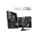 MSI MEG Z890 ACE LGA1851 DDR5 ATX Anakart - 9200MHz (OC), 5xM.2, 2xTB4, 10G LAN, WiFi 7, USB 20Gbps, HDMI