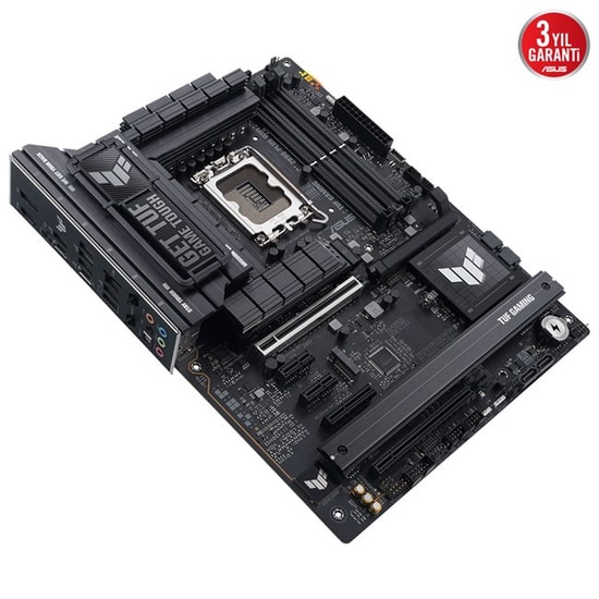 Asus TUF Gaming Z890-PLUS WiFi: Intel LGA1851 ATX Anakart, DDR5, PCIe 5.0, WiFi 7, 4xM.2, 4xDimm, USB4, 2.5G LAN