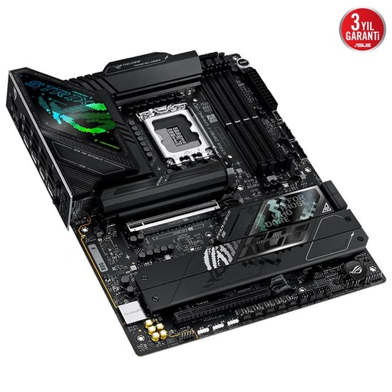 Asus ROG Strix Z890-F Gaming WiFi Anakart: Intel LGA1851, DDR5 9066MHz, 5xM.2, VRM, HDMI, DP, WiFi 7, Thunderbolt 4, ATX