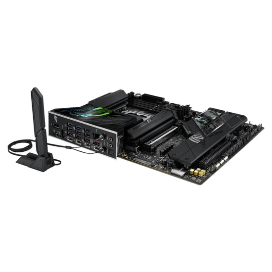 Asus ROG Strix Z890-F Gaming WiFi Anakart: Intel LGA1851, DDR5 9066MHz, 5xM.2, VRM, HDMI, DP, WiFi 7, Thunderbolt 4, ATX