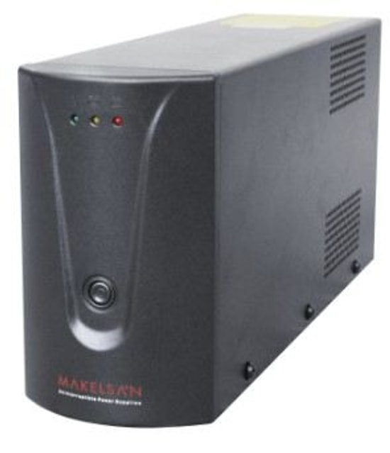 Makelsan Lion MU00650L11EA005 650VA Line-Interactive UPS - 360W, 1x7Ah Akü, 5-12 Dk Besleme Süresi, Siyah Kasa