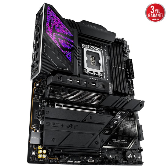 Asus Rog Strix Z890-E Gaming Wifi Intel 1851P DDR5 8800 Hdmi Dp 7xM2 Usb3.2 Atx 2xThunderbolt4 WiFi 7 4xDimm Ana Kart