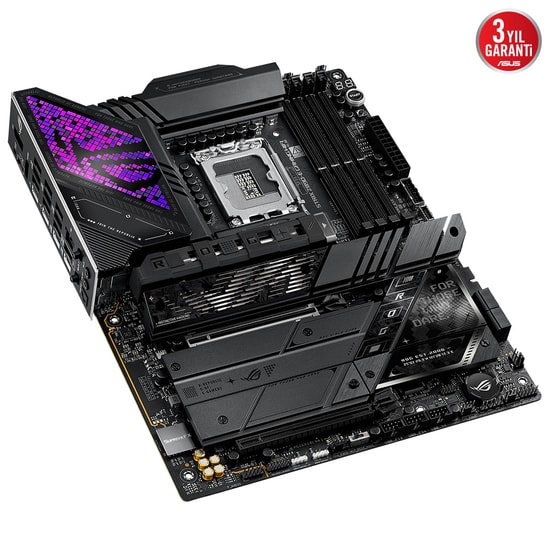 Asus Rog Strix Z890-E Gaming Wifi Intel 1851P DDR5 8800 Hdmi Dp 7xM2 Usb3.2 Atx 2xThunderbolt4 WiFi 7 4xDimm Ana Kart