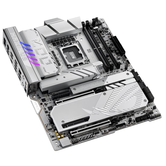 Asus ROG Maximus Z890 Apex Intel LGA1851 DDR5 Anakart - ATX, Wi-Fi 7, Bluetooth 5.4, 6x M.2, 5 Gigabit Ethernet