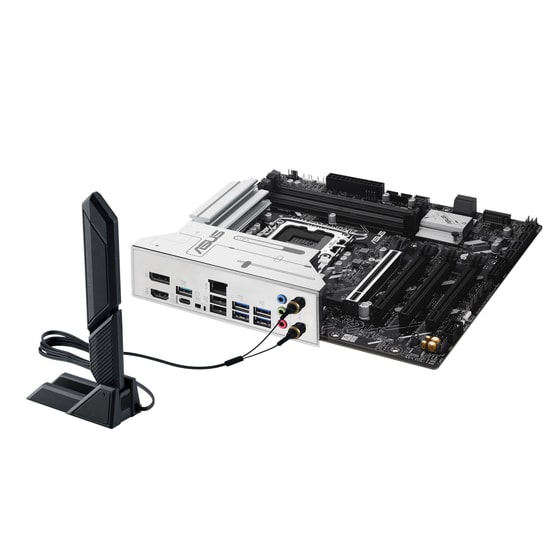 Asus Prime Z890M-PLUS WiFi: Intel LGA1851, DDR5 8666MHz, 3xM.2, HDMI, DP, WiFi 7, 2.5G LAN, Aura RGB, Micro ATX Anakart