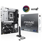 Asus Prime Z890-P WiFi: Intel LGA1851, DDR5 8666MHz (OC), WiFi 7, 4xM.2, 2.5G LAN, Thunderbolt 4, 2.5G LAN, ARGB, ATX