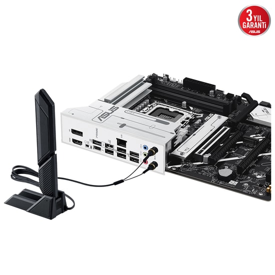 Asus Prime Z890-P WiFi: Intel LGA1851, DDR5 8666MHz (OC), WiFi 7, 4xM.2, 2.5G LAN, Thunderbolt 4, 2.5G LAN, ARGB, ATX