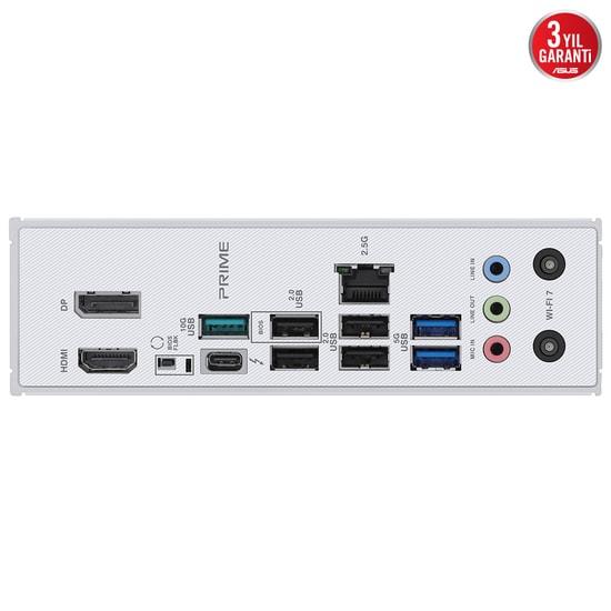 Asus Prime Z890-P WiFi: Intel LGA1851, DDR5 8666MHz (OC), WiFi 7, 4xM.2, 2.5G LAN, Thunderbolt 4, 2.5G LAN, ARGB, ATX
