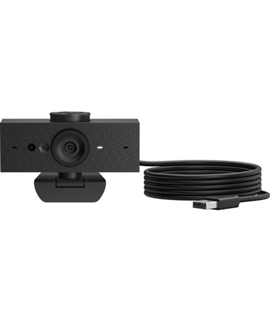 HP 620 FHD Web Kamerası (6Y7L2AA) - 1080p, 30fps, Otomatik Odaklama, 92 Derece Görüş Açısı, Dijital Zoom, Siyah