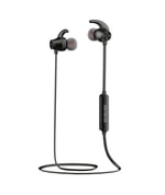 AIWA ESTBT-400BK IPX5 Bluetooth Siyah Spor Kulaklık - 10mm Neodimyum Sürücü, BT 5.0, Mikrofonlu, Kumandalı, 80mAh Pil