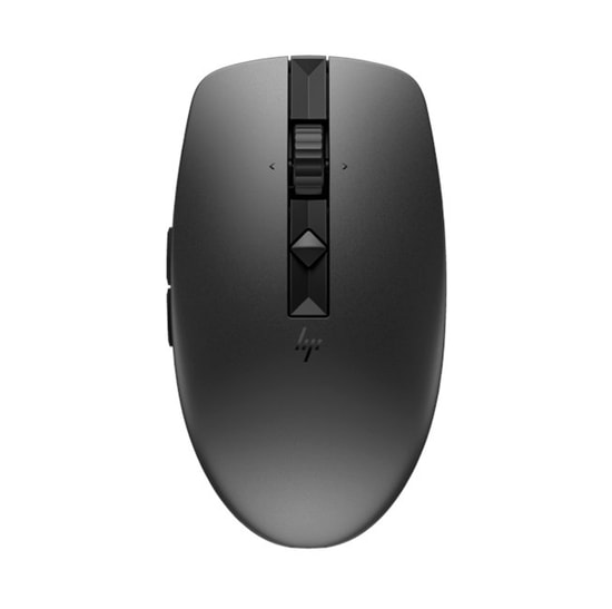 HP 715 Siyah Kablosuz Bluetooth Mouse (6E6F0AA) - 3000 DPI, Çoklu Cihaz Desteği, USB-C Şarj, 90 Gün Pil Ömrü