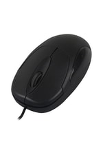 Everest SM-216 Siyah USB Kablolu Optik Mouse - 1200 DPI Hassasiyet, Ergonomik Tasarım