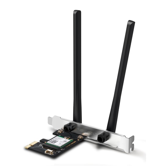 TP-Link Mercusys MA80XE AX3000 WiFi 6 Bluetooth 5.3 PCIe Adaptör - MU-MIMO, OFDMA, WPA3 Güvenlik, Windows 10/11 Uyumlu