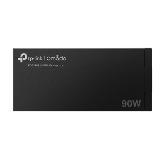 TP-Link Omada TL-POE380S 90W 10 Gigabit PoE++ Enjektör - 802.3af/at/bt, 2x 10G Port, Tak Çalıştır, Masaüstü/Duvar