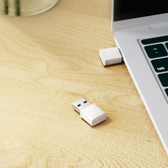 TP-Link Mercusys MA30N AC1300 Çift Bant Nano USB Wi-Fi Adaptör - 5GHz 867Mbps, 2.4GHz 400Mbps, WPA3, MU-MIMO