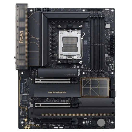 Asus ProArt X870E-Creator WiFi AMD AM5 DDR5 8000MHz (OC) ATX Anakart - PCIe 5.0, 4xM.2, USB4, Wi-Fi 7, 2.5G LAN