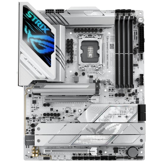 Asus ROG Strix Z890-A Gaming WiFi LGA1851 DDR5 Anakart - Intel Z890, 9066MHz (OC), 5xM.2, WiFi 7, Thunderbolt 4, ATX