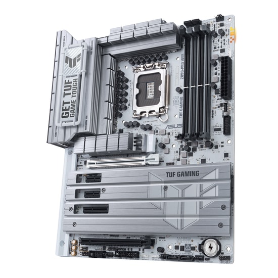 ASUS TUF Gaming Z890-Pro WIFI: Intel LGA1851, DDR5 9066MHz, ARGB, 4xDimm, 4xM.2, 2xUSB4, WiFi 7, 2.5G LAN, ATX Anakart
