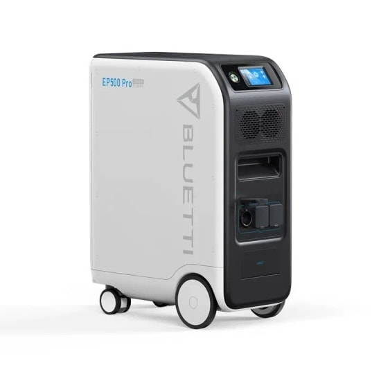 Bluetti EP500 PRO 5120WH Taşınabilir Güç İstasyonu - 3000W Çıkış Gücü, 5120Wh LiFePO4 Pil, Kesintisiz Güç Kaynağı