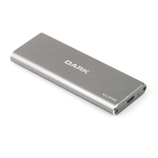 Dark DK-AC-DSEM4 USB 3.2 Gen2 Type-C M.2 NVMe SSD Disk Kutusu - 10Gbps, Alüminyum Kasa, Yüksek Performans