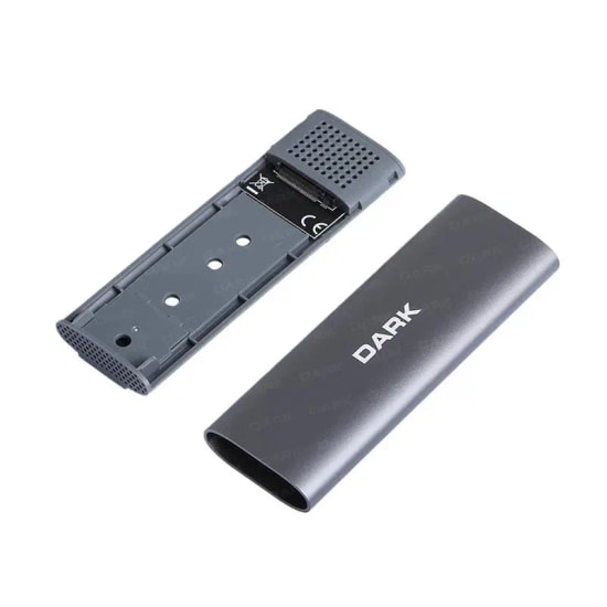 Dark DK-AC-DSEM4 USB 3.2 Gen2 Type-C M.2 NVMe SSD Disk Kutusu - 10Gbps, Alüminyum Kasa, Yüksek Performans